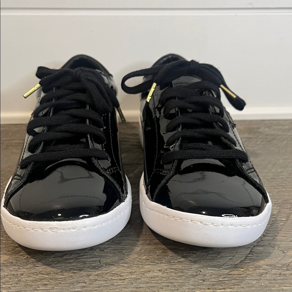 Keds Ace Patent Leather Sneakers Black Women’s Lace-Up Classic Comfort - Sz 8.5 - Picture 6 of 9